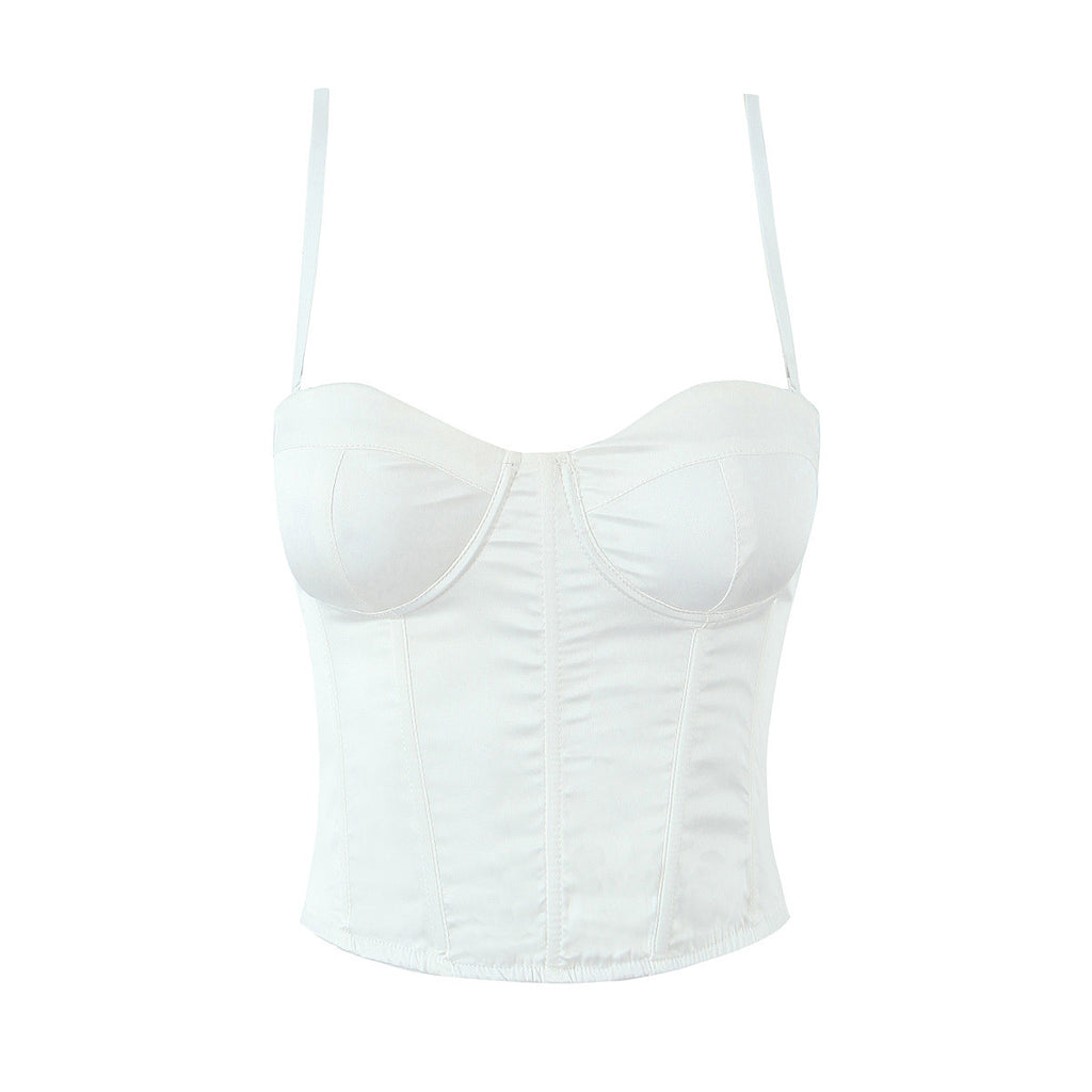 Fishbone corset style camisole top