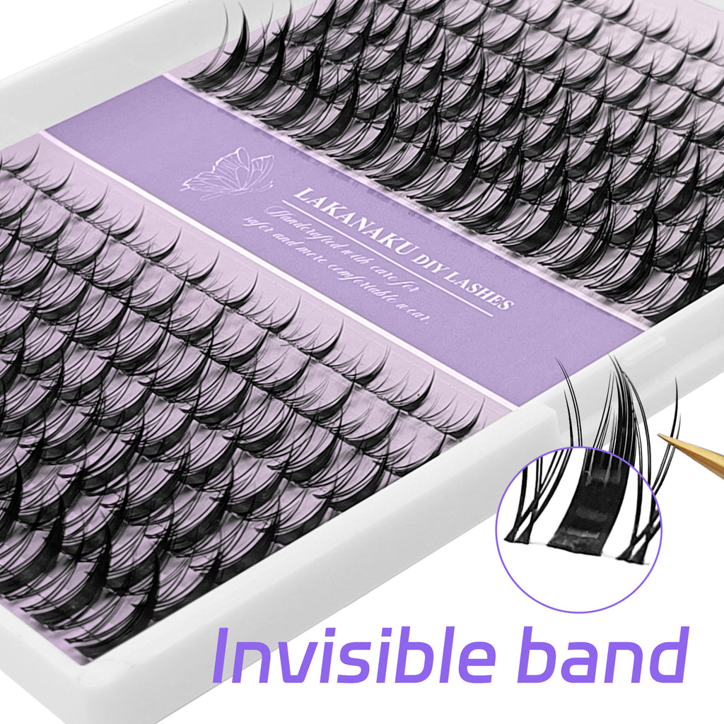 Natural Transparent Band False Lashes