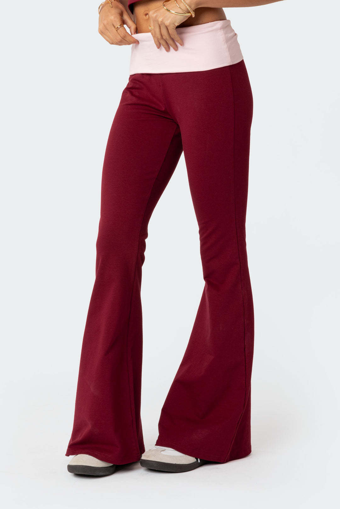 Slim-fit Slimming Anti-waist Low Waist Bell-bottom Pants