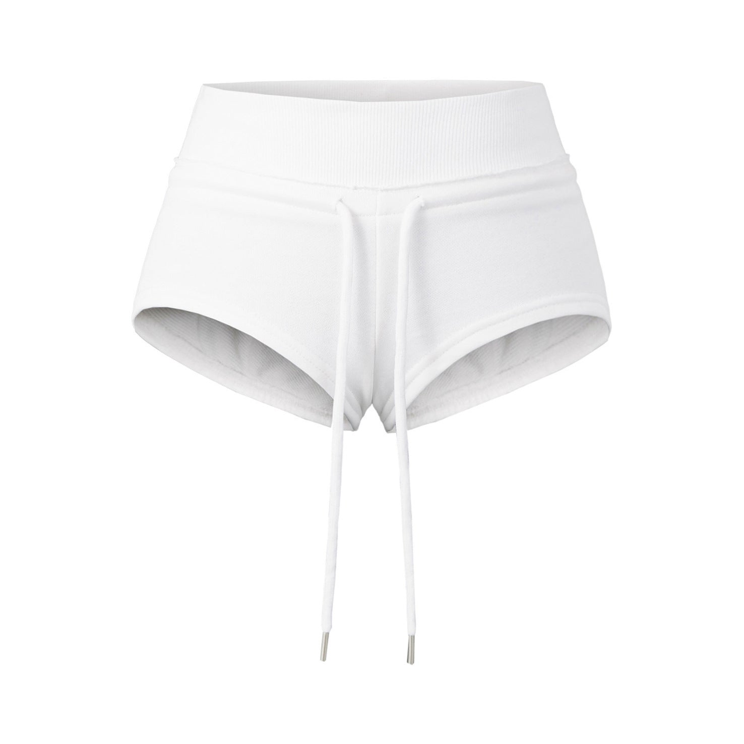 Low Waist Drawstring Shorts Women's Summer Straight A- Line Hot Pants