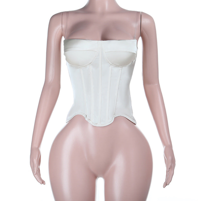 Y2K Waist Cinching Slim Tank Top