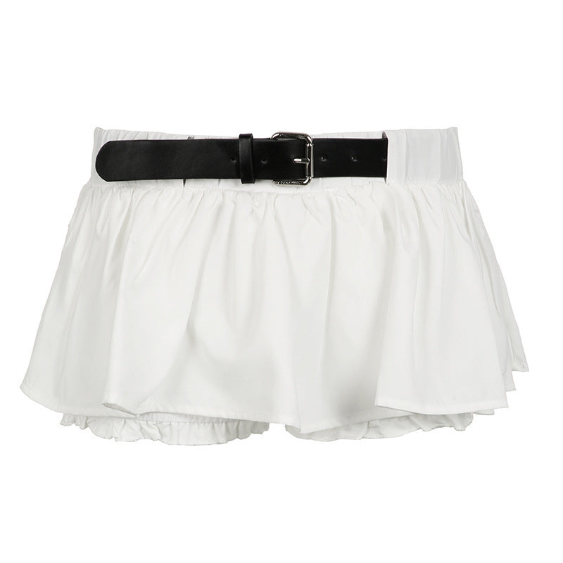 Baddie Ruffled Miniskirt – Chic and Comfortable Fit
