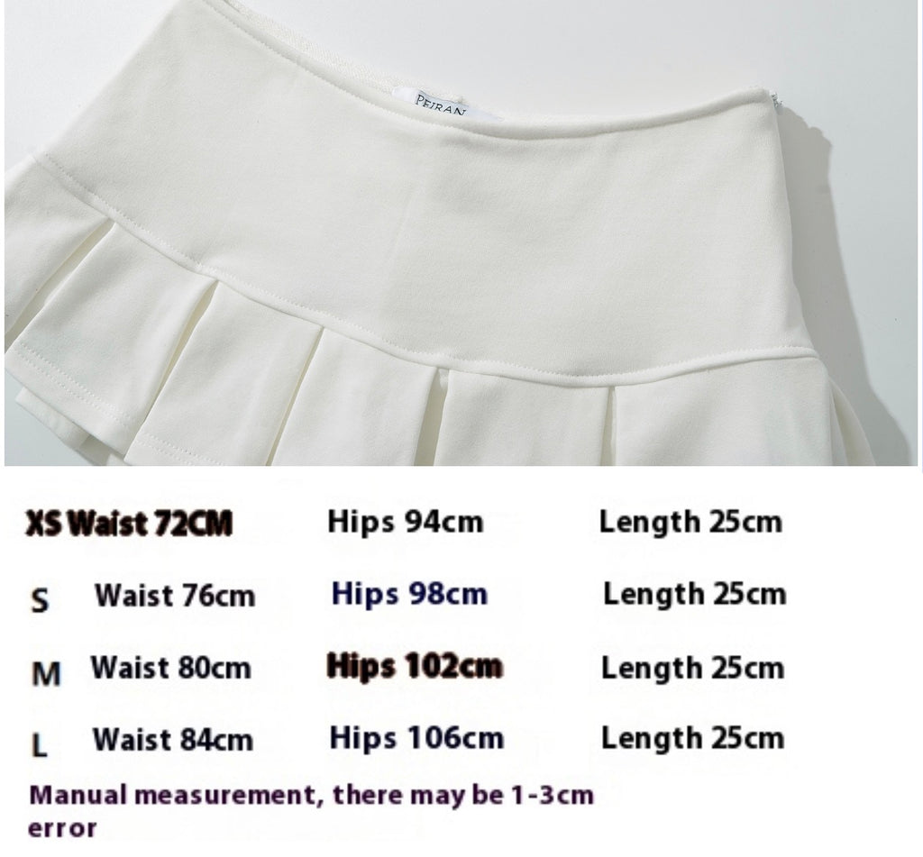 Low Waist Pleated Mini Skirt - Hot Girl Era