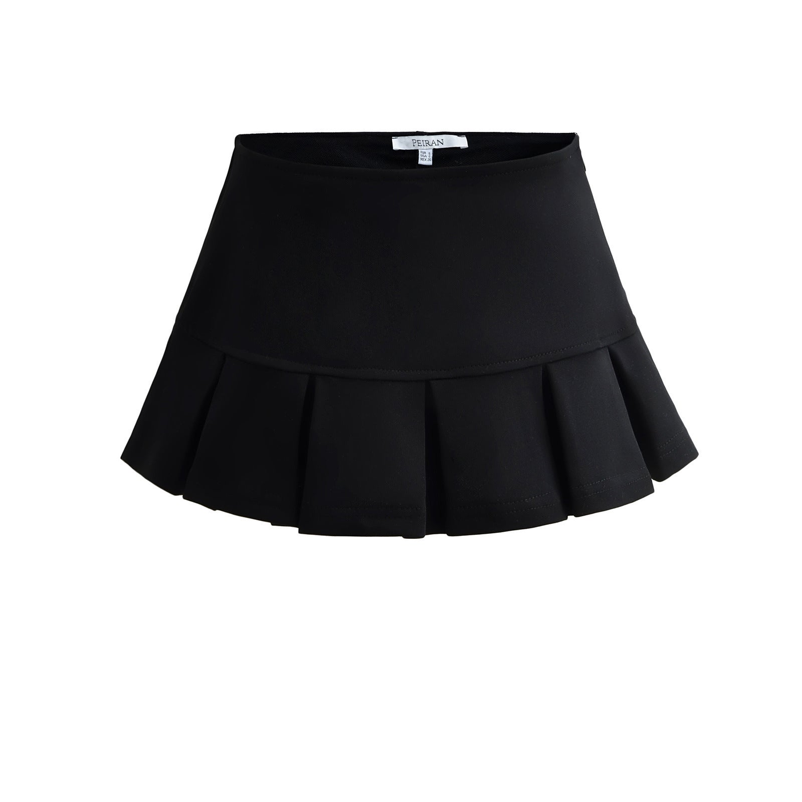 American Hot Girl Style Sexy Low Waist Pleated Miniskirt