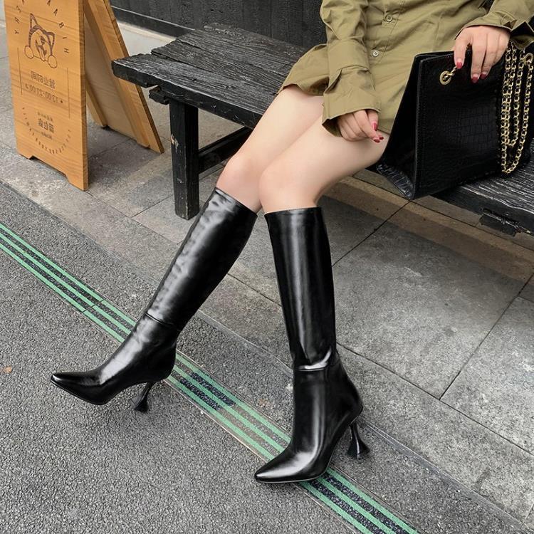 Stiletto Knee High Boots